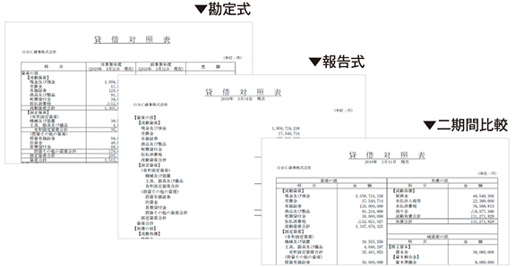 奉行決算書