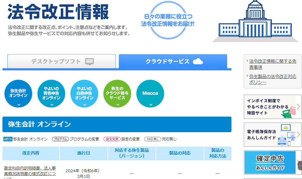 法令改正情報